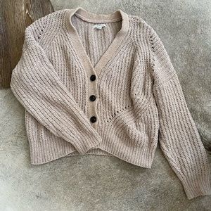 American Eagle chenille cozy cardigan